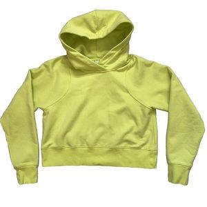 LULULEMON Cropped Hoodie Lemon Yellow